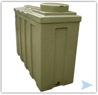 Ecosure Insulated 1100 Litre Water Tank Sandstone