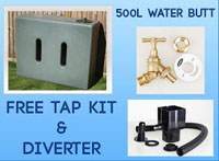 500 litre water butt