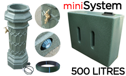 Rainwater Harvesting MiniSystem 500Litre 