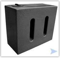 650 Litre Water Butts - Millstone Grit V1 