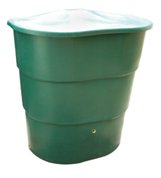 Ecosure Water Butt 700 Litres - Green