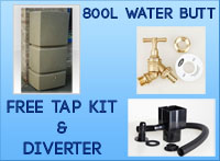 800 litre water butt