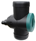 Inline Downpipe Filter Black