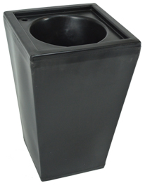 Barrington garden planter - Black