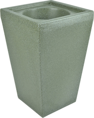 Barrington garden planter - Green Marble