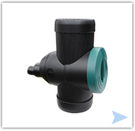 Inline Downpipe Filter Black