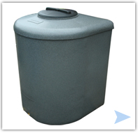 1000 litre D shape water butts