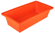 Dog Bath Deep - Orange (Deep)