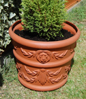 Round Garden Planter
